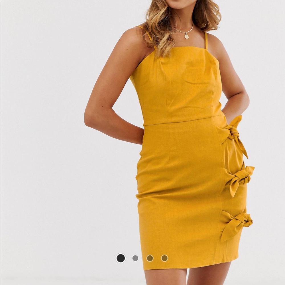ASOS Cami Dress with Bow Tied Skirt